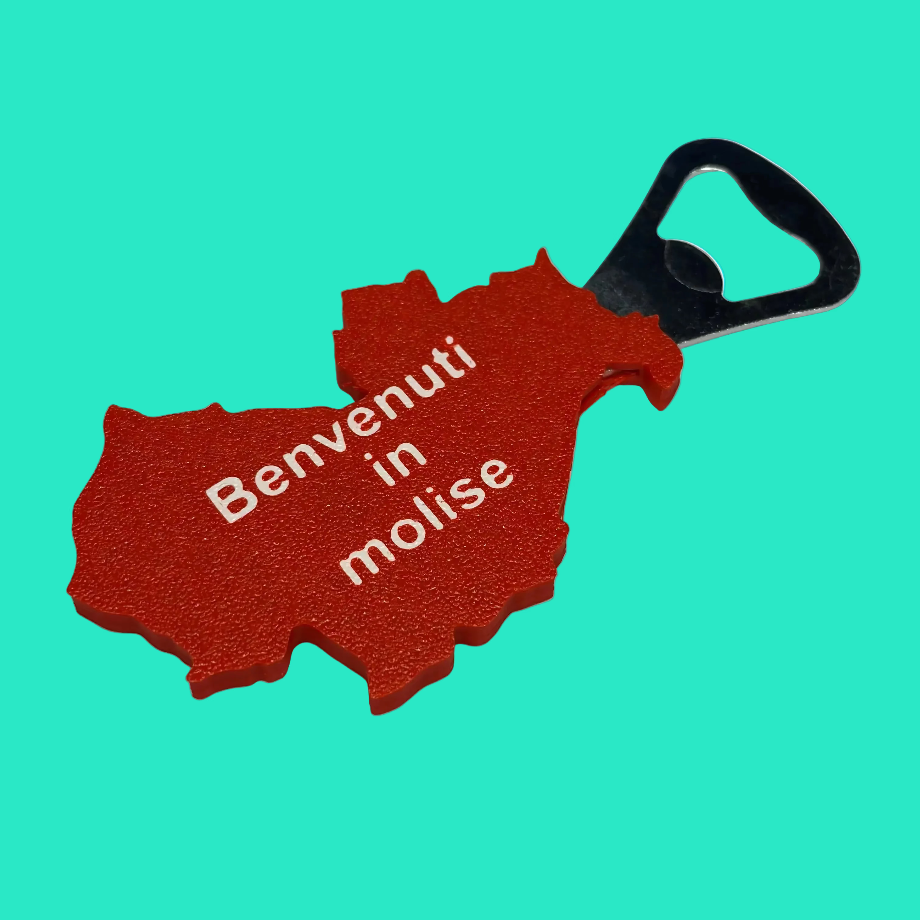 Apribottiglie “Molise” in PLA Stampato in 3D con Anima in Metallo