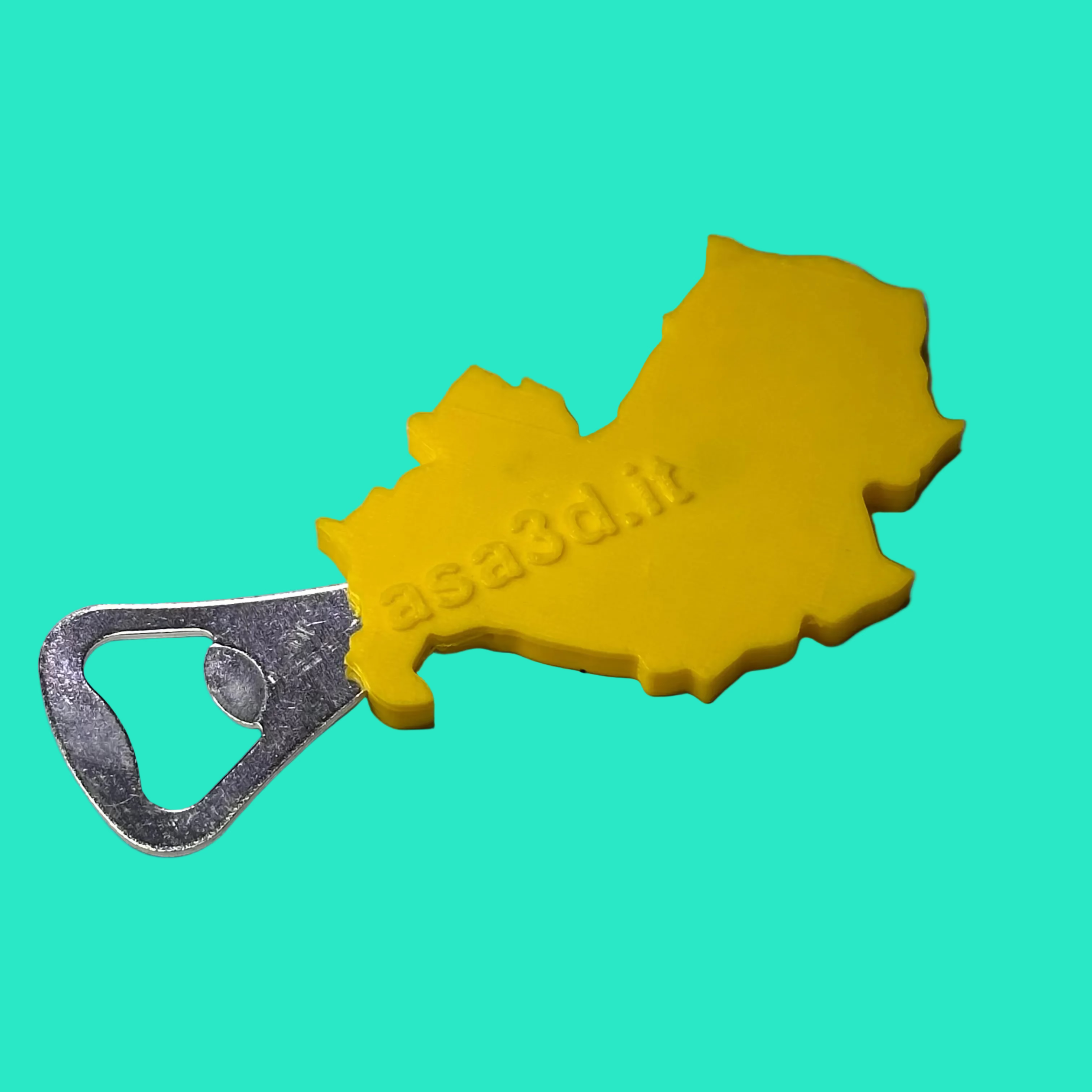 Apribottiglie “Molise” in PLA Stampato in 3D con Anima in Metallo